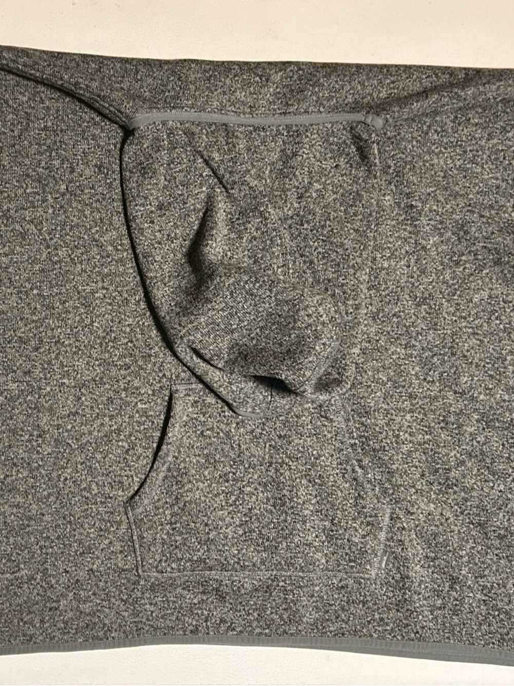 Eddie Bauer Gray Hooded Poncho - Casual Pullover - Size M/L